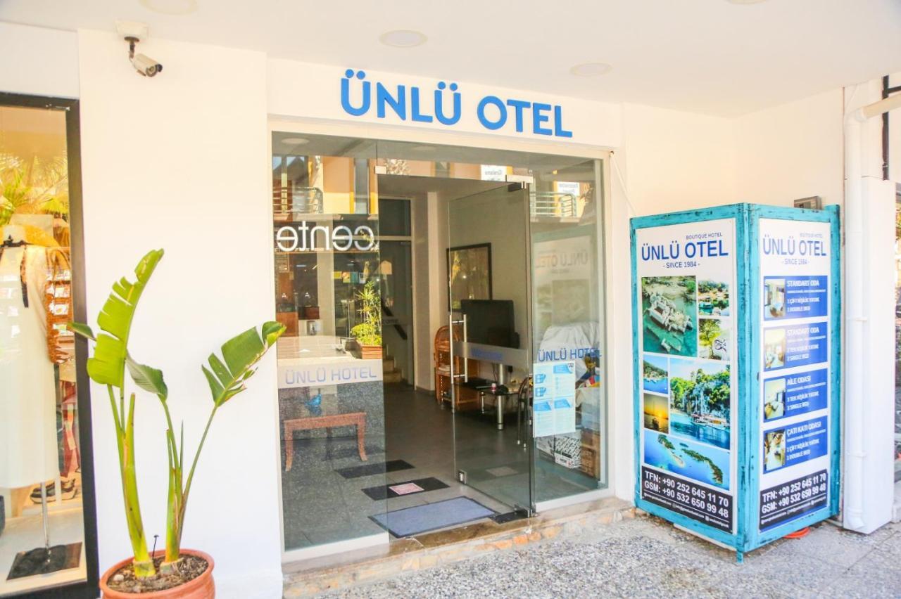 Gocek Unlu Hotel Экстерьер фото