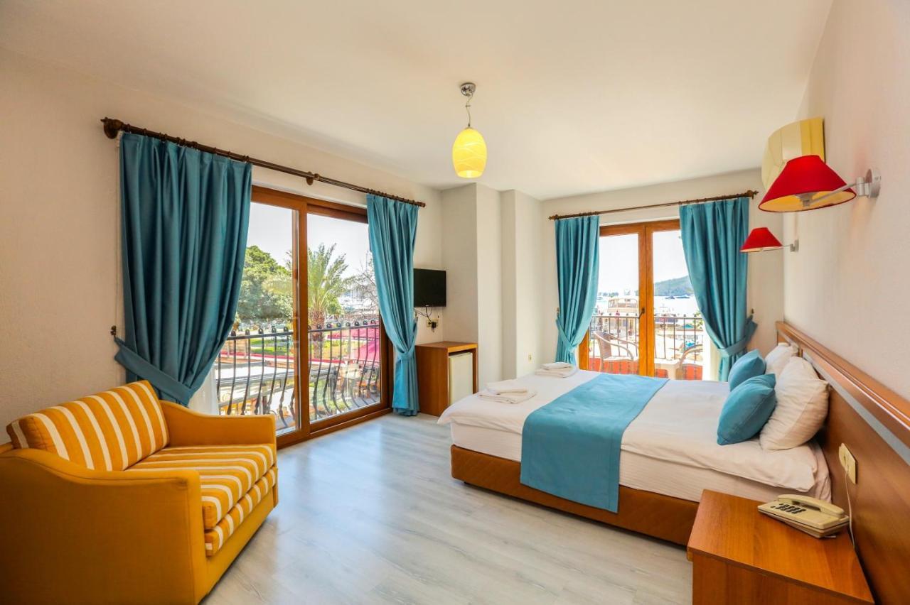 Gocek Unlu Hotel Экстерьер фото